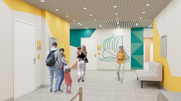 Дизайн-проект дошкольной образовательной организации на 350 мест