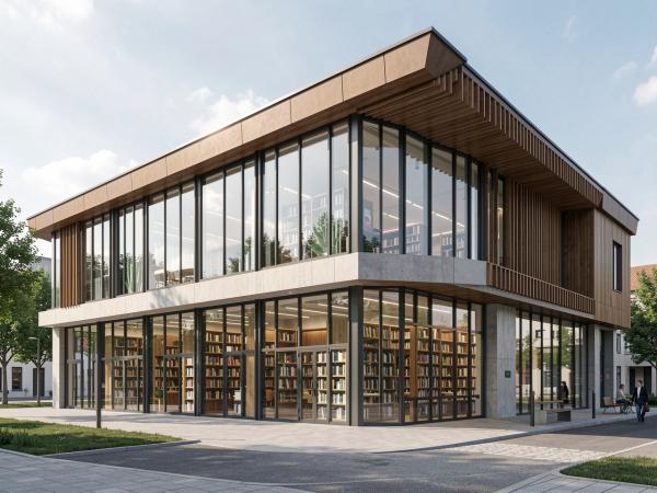 Принципы современной архитектуры общественных зданий