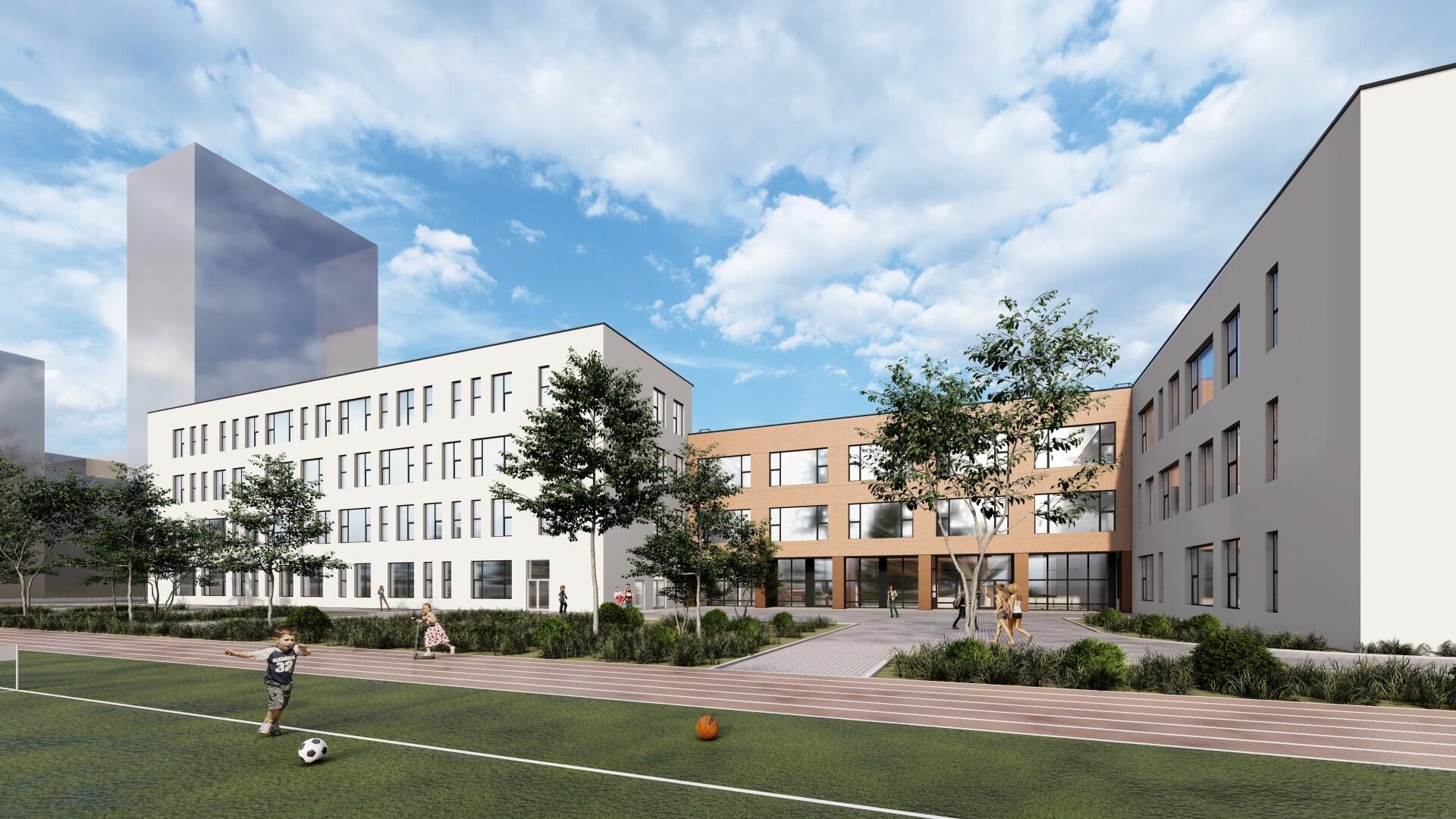 Школа на 550 мест (Разработка ПД,РД)